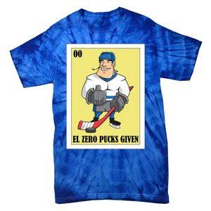 Funny Mexican Design For Hockey El Zero Pucks Given Gift Tie-Dye T-Shirt