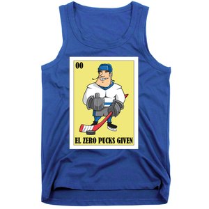 Funny Mexican Design For Hockey El Zero Pucks Given Gift Tank Top