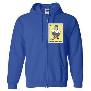 Funny Mexican Design For Hockey El Zero Pucks Given Gift Full Zip Hoodie