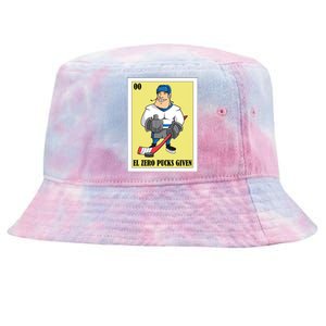 Funny Mexican Design For Hockey El Zero Pucks Given Gift Tie-Dyed Bucket Hat