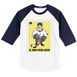 Funny Mexican Design For Hockey El Zero Pucks Given Gift Baseball Sleeve Shirt