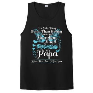 For My Dad In Heaven I Love You Miss You Memorial Day Gift PosiCharge Competitor Tank