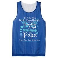 For My Dad In Heaven I Love You Miss You Memorial Day Gift Mesh Reversible Basketball Jersey Tank