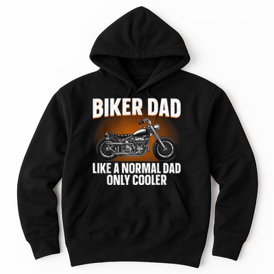 Funny Motorcycle Dad Design For Grandpa Motorbike Rider Hoodie