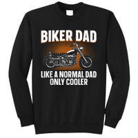 Funny Motorcycle Dad Design For Grandpa Motorbike Rider Sweatshirt