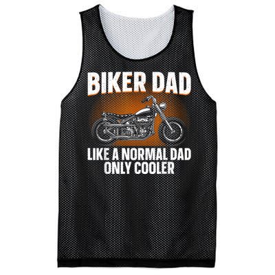 Funny Motorcycle Dad Design For Grandpa Motorbike Rider Mesh Reversible Basketball Jersey Tank