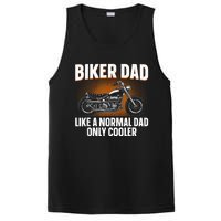 Funny Motorcycle Dad Design For Grandpa Motorbike Rider PosiCharge Competitor Tank