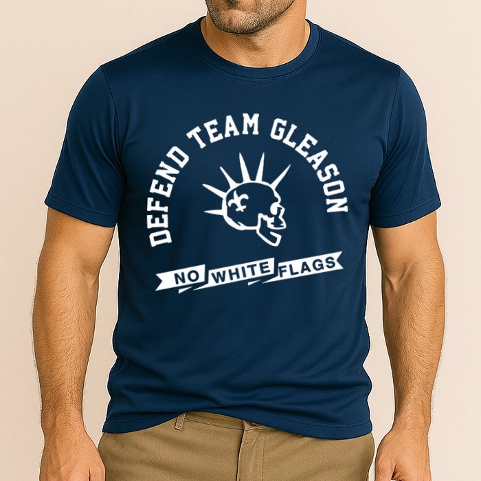 Foster Moreau Defend Team Gleason No White Flags Performance Shirt
