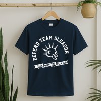 Foster Moreau Defend Team Gleason No White Flags T-Shirt