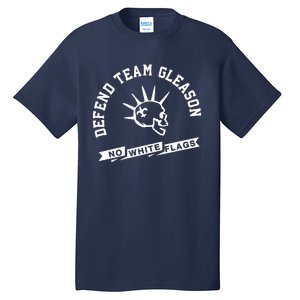 Foster Moreau Defend Team Gleason No White Flags Tall T-Shirt