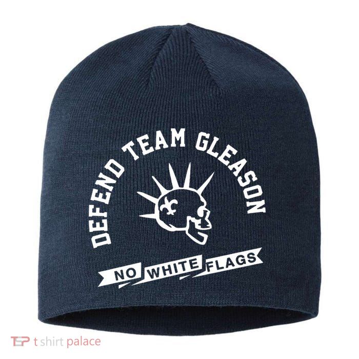 Foster Moreau Defend Team Gleason No White Flags Sustainable Beanie