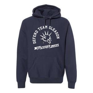 Foster Moreau Defend Team Gleason No White Flags Premium Hoodie