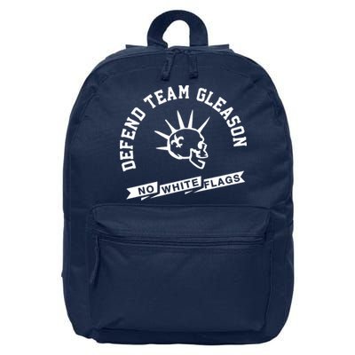 Foster Moreau Defend Team Gleason No White Flags 16 in Basic Backpack