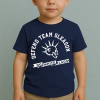 Foster Moreau Defend Team Gleason No White Flags Toddler T-Shirt
