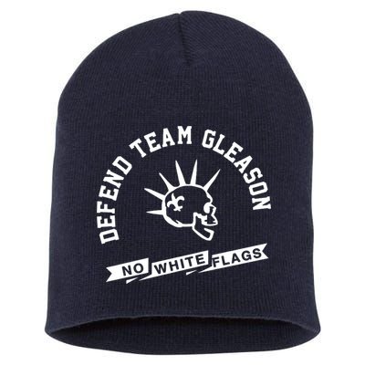 Foster Moreau Defend Team Gleason No White Flags Short Acrylic Beanie