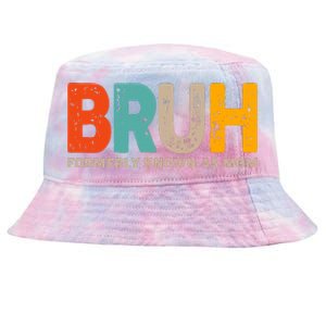 Funny Mothers Day Bruh Formerly Known As Mom Tie-Dyed Bucket Hat