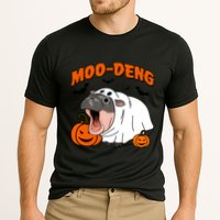 Funny Moo Deng Halloween Boo Ghost Costume Moodeng Lover Performance Shirt
