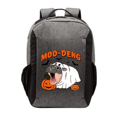 Funny Moo Deng Halloween Boo Ghost Costume Moodeng Lover Vector Backpack