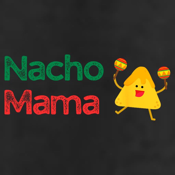 Funny MotherS Day Nacho Mama 7 Panel Mesh Trucker Snapback Hat