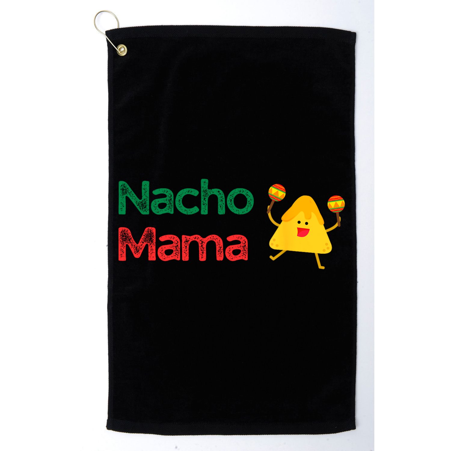 Funny MotherS Day Nacho Mama Golf Towel