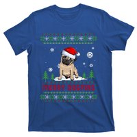 Funny Merry Dogmas Frenchie Santa Hat Ugly Christmas Sweater Gift T-Shirt