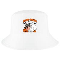 Funny Moo Deng Halloween Boo Ghost Costume Moo Deng Lover Cool Comfort Performance Bucket Hat