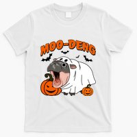 Funny Moo Deng Halloween Boo Ghost Costume Moo Deng Lover T-Shirt