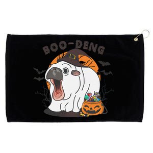 Funny Moo Deng Pumpkin Halloween Costumes Pygmy Hippopotamus Gift Grommeted Golf Towel