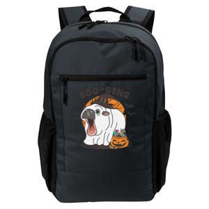 Funny Moo Deng Pumpkin Halloween Costumes Pygmy Hippopotamus Gift Daily Commute Backpack