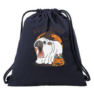 Funny Moo Deng Pumpkin Halloween Costumes Pygmy Hippopotamus Gift Drawstring Bag