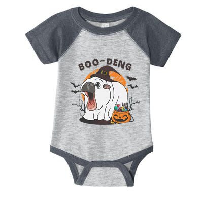 Funny Moo Deng Pumpkin Halloween Costumes Pygmy Hippopotamus Gift Infant Baby Jersey Bodysuit