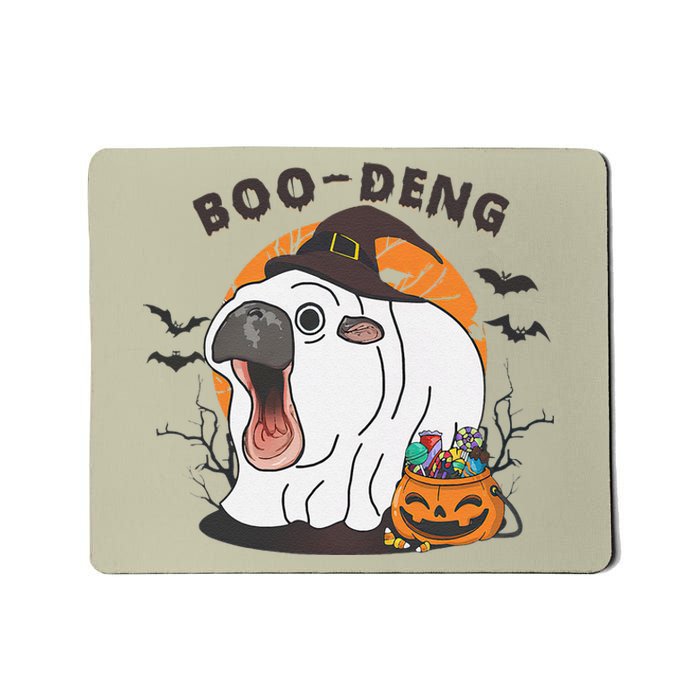 Funny Moo Deng Pumpkin Halloween Costumes Pygmy Hippopotamus Gift Mousepad