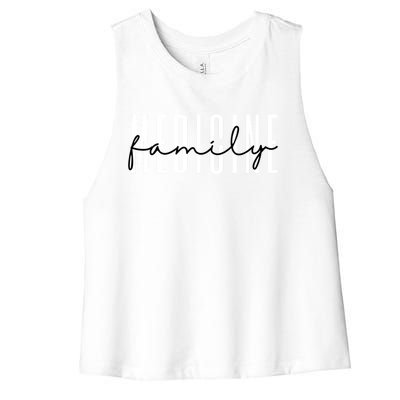 Family Medicine Doctor Family Medicine Nurse Doctor To Be Cute Gift Women's Racerback Cropped Tank