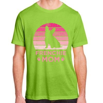 Frenchie Mom Dog Moms Mamma French Bulldog Cute Gift Adult ChromaSoft Performance T-Shirt