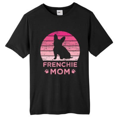 Frenchie Mom Dog Moms Mamma French Bulldog Cute Gift Tall Fusion ChromaSoft Performance T-Shirt