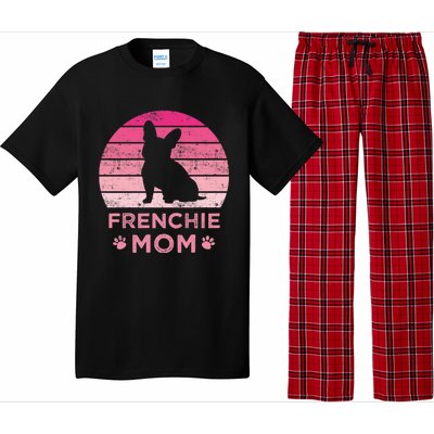 Frenchie Mom Dog Moms Mamma French Bulldog Cute Gift Pajama Set