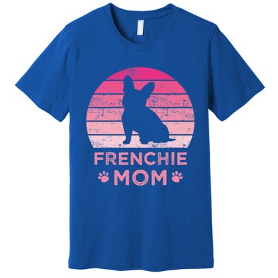 Frenchie Mom Dog Moms Mamma French Bulldog Cute Gift Premium T-Shirt