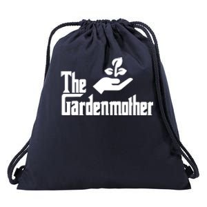 Funny Mothers Day The Gardenmother Gardener Gardening Mom Drawstring Bag