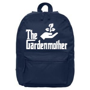 Funny Mothers Day The Gardenmother Gardener Gardening Mom 16 in Basic Backpack