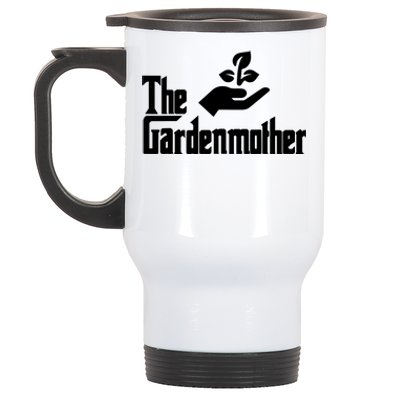 Funny Mothers Day The Gardenmother Gardener Gardening Mom Stainless Steel Travel Mug