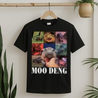 Funny Moo Deng Baby Pygmy Hippo Cute Zoo For Family T-Shirt