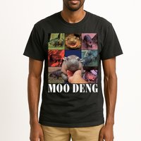 Funny Moo Deng Baby Pygmy Hippo Cute Zoo For Family Tall T-Shirt
