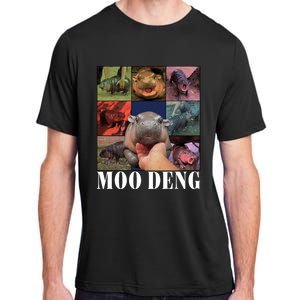 Funny Moo Deng Baby Pygmy Hippo Cute Zoo For Family Adult ChromaSoft Performance T-Shirt