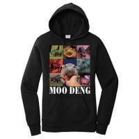 Funny Moo Deng Baby Pygmy Hippo Cute Zoo For Family Women's Pullover Hoodie
