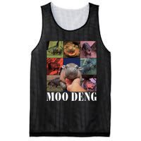 Funny Moo Deng Baby Pygmy Hippo Cute Zoo For Family Mesh Reversible Basketball Jersey Tank