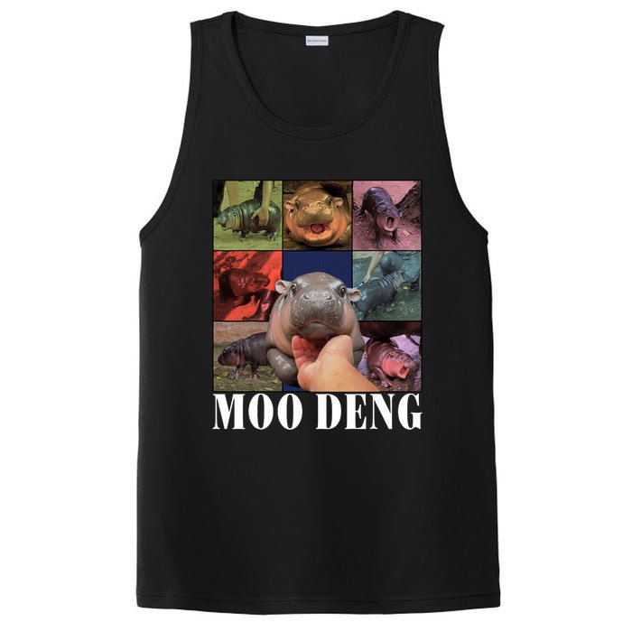 Funny Moo Deng Baby Pygmy Hippo Cute Zoo For Family PosiCharge Competitor Tank