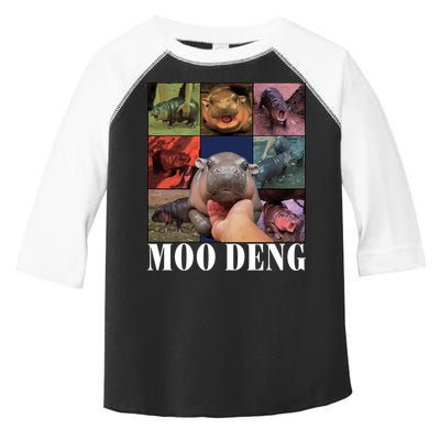 Funny Moo Deng Baby Pygmy Hippo Cute Zoo For Family Toddler Fine Jersey T-Shirt