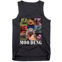 Funny Moo Deng Baby Pygmy Hippo Cute Zoo For Family Tank Top