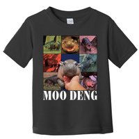 Funny Moo Deng Baby Pygmy Hippo Cute Zoo For Family Toddler T-Shirt