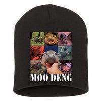 Funny Moo Deng Baby Pygmy Hippo Cute Zoo For Family Short Acrylic Beanie
